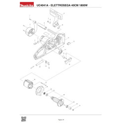 Makita Spare Parts for Electric Saw UC4041A