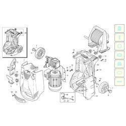 Ricambi per Idropulitrice ARSG PROLINER RS 11.20 TSS RLW - 23146