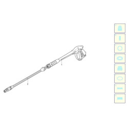 Ricambi per Idropulitrice ARSG PROLINER RS 11.20 TSS RLW - 23146