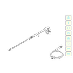 Ricambi per Idropulitrice ARSG PROLINER RS 12.13 TSS - 22670