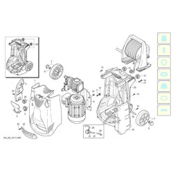 Parts for Pressure Washer ARSG PROLINER RS 12.13 TSS RLW - 22673