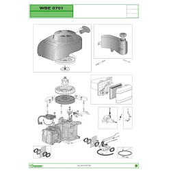 Ricambi Alpina per Motore GGP WBE0701