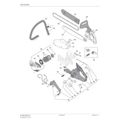 Alpina Spare Parts for Chain Saw A 350