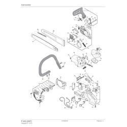 Alpina Spare Parts for Chain Saw P 420