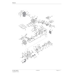 Alpina Spare Parts for Chain Saw P 420