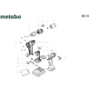Metabo Spare Parts for Cordless Drill Driver BS 18