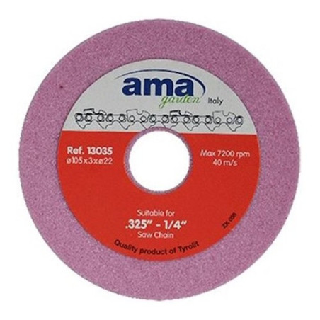 Grinding wheel for sharpening chain saw M159