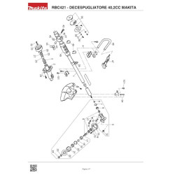 Ricambi Makita per Decespugliatore RBC421