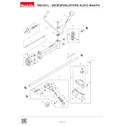 Ricambi Makita per Decespugliatore a Motore RBC421L