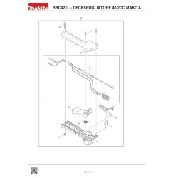 Ricambi Makita per Decespugliatore a Motore RBC421L