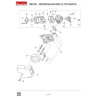 Ricambi Makita per Decespugliatore a Motore RBC221 - Versione 2