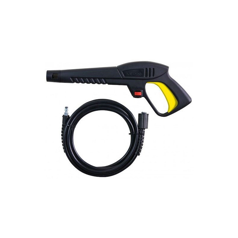 Set Trigger Gun 6.005.0321 + 4 mt. Hose for Pressure Washers Lavor