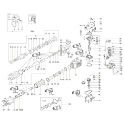 Metabo Spare Parts for Chipping Hammer Metabo MHE 95