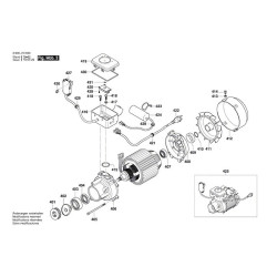 Bosch Spare Parts for High Pressure Cleaner GHP 5-65 X