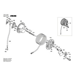 Bosch Spare Parts for High Pressure Cleaner GHP 5-75 X