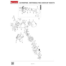 Makita Spare Parts for Chainsaw EA7900P50E