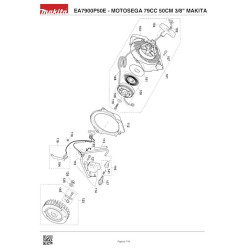 Ricambi Makita per Motosega EA7900P50E