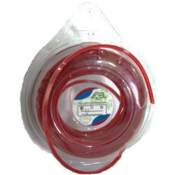 Nylon cutting line for brush cutters - round shape mm 2x15