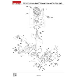 Dolmar Spare Parts for Chainsaw PS7900HS/45