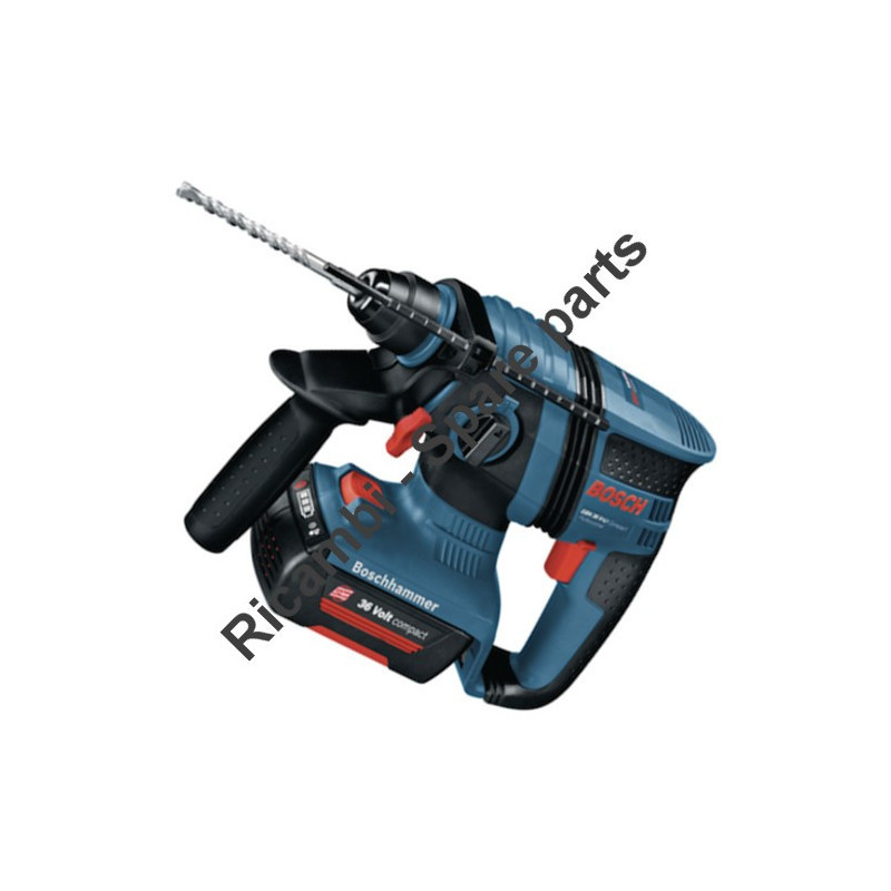 Bosch Spare Parts for Cordless Rotary Hammer GBH 36 VF-LI/3611J03R00