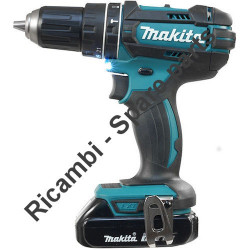 Makita Parts for Cordless Percussion Driver Drill HP457DWE