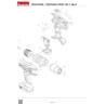 Ricambi Makita per Trapano a Percussione a Batteria HP457DWE