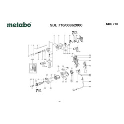 Ricambi Metabo per Smerigliatrici Angolari L 3709-L10-10-LE 9-10
