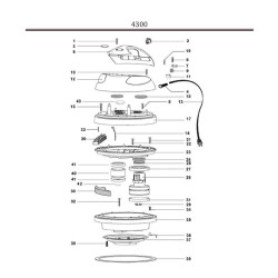 Annovi & Reverberi Parts for Wet & Dry Vacuum Cleaner AR 4300