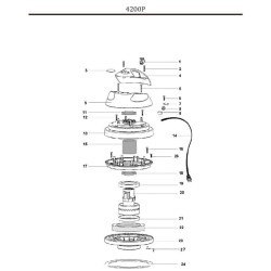 Annovi & Reverberi Parts for Wet & Dry Vacuum Cleaner AR 4200P