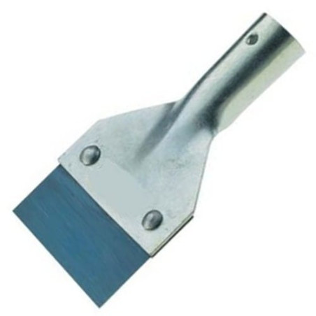 Plaster scraper  With steel blade