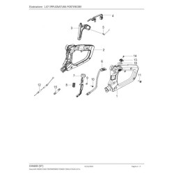 Tanaka Spare Parts for Engine Hedgecutter CH66EB (ST)