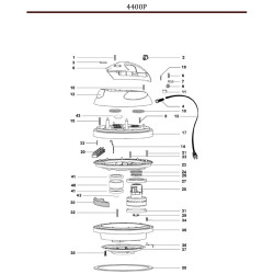 Annovi & Reverberi Parts for Wet & Dry Vacuum Cleaner AR 4400P
