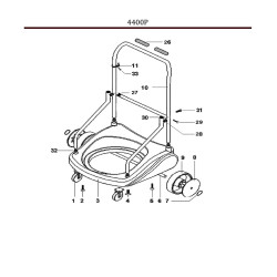 Annovi & Reverberi Parts for Wet & Dry Vacuum Cleaner AR 4400P