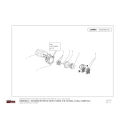 Lavor Original Parts for Pressure Cleaner Idro Ride 110