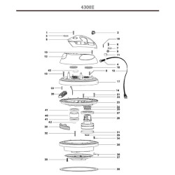 Annovi & Reverberi Parts for Wet & Dry Vacuum Cleaner AR 4300E