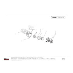 Lavor Original Parts for Pressure Cleaner Idro Navy 140