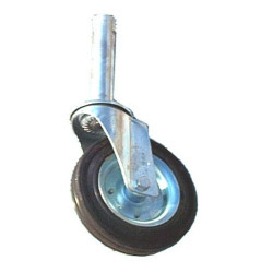 Ruota asse girevole per ponteggi 200 mm