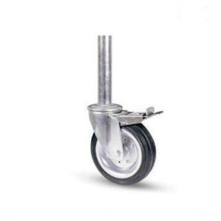 Wheel axis swivel scaffoldings C / F 200 mm