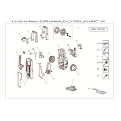 Lavor Original Parts for Pressure Cleaner Idro Predator 160 WPS