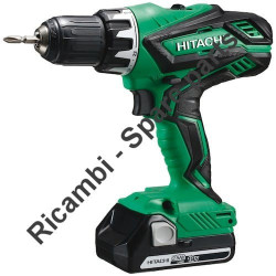 Ricambi Hitachi per Avvitatore a Batteria DS18DJL