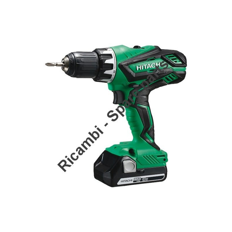 Hitachi Spare Parts for Cordless Driver Drill DS18DJL