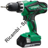 Hitachi Spare Parts for Cordless Driver Drill DS18DJL
