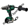 Hitachi Spare Parts for Cordless Driver Drill DS18DBL2