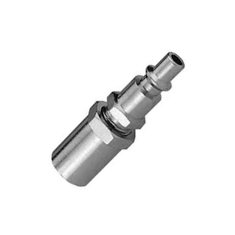 Snap Coupling with Rubber Hose Sleeve 8x17