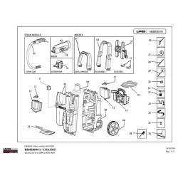 Lavor Original Parts for Pressure Cleaner Idro Storm II 17 Sierra 110