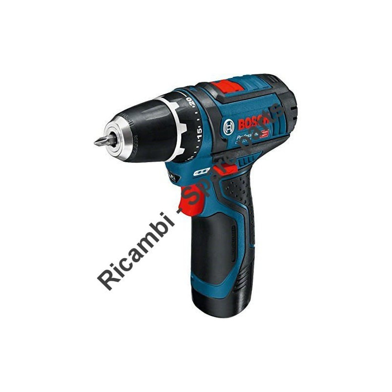 Ricambi Bosch per Trapani Avvitatori a Batteria GSR 10,8 V-LI-2