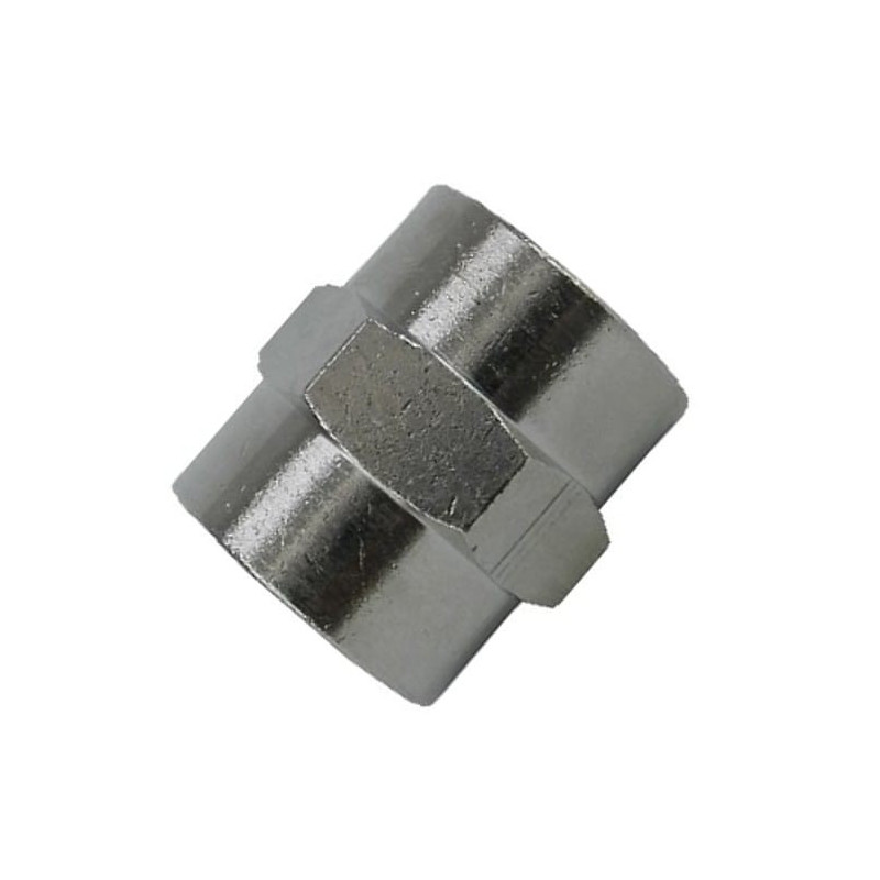 Cylindrical Thread Connector Female/Female 1/4''