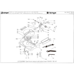 Ricambi Compa-OMS per Troncatrice Orange 250/01