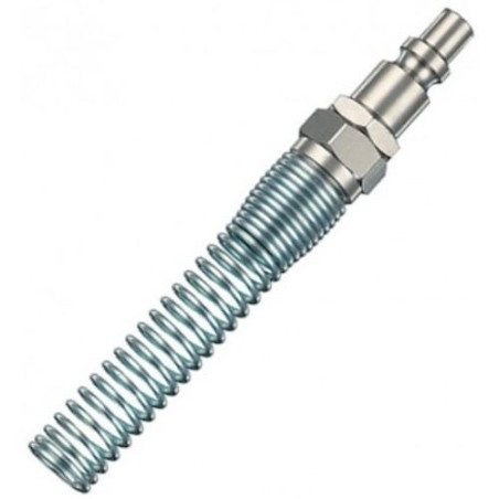 Innesto Rapido Maschio con Spirale 10x12