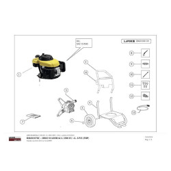 Pistola S’09C 6.001.0073 con Attacco Rapido per idropulitrici Lavor